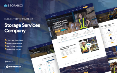 Storabox - Empresa de Serviços de Armazenamento Elementor Kit