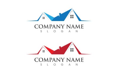 House Property concept icon logo template v.100