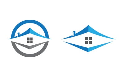 House Property concept icon logo template v.84