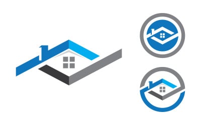 House Property concept icon logo template v.85