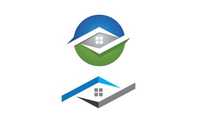 House Property concept icon logo template v.86