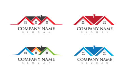 House Property concept icon logo template v.87