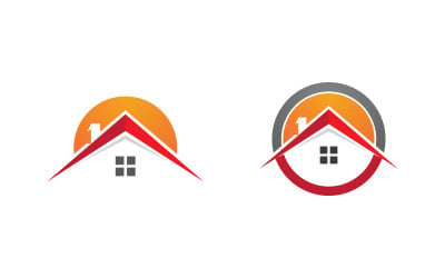 House Property concept icon logo template v.88