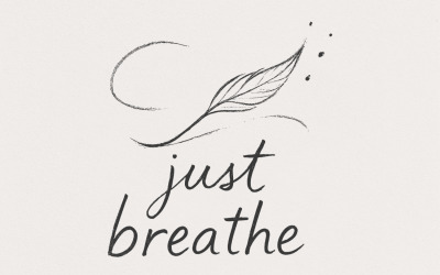 Just Breathe Dandelion png, Digital Download, png File for pod, Inspirational Quotes png, Mommy