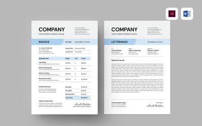 Invoice &amp;amp; Letterhead Template