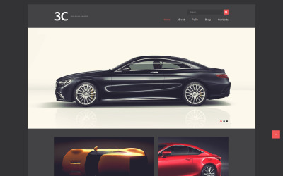 Responzivní Joomla šablona "Auto Enthusiasts Club" #52415