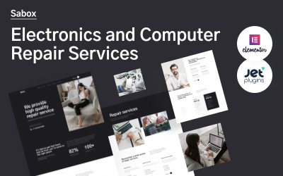 Sabox - Elektronik ve Bilgisayar Onarım Hizmetleri WordPress Teması