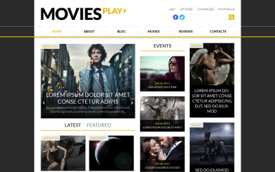 World Fashion News Portal WordPress-thema