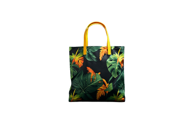 Ladies tote bag png background.