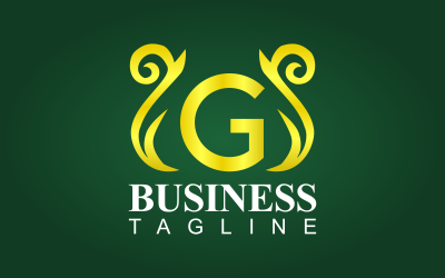 G Letter Custom Design Logo Template