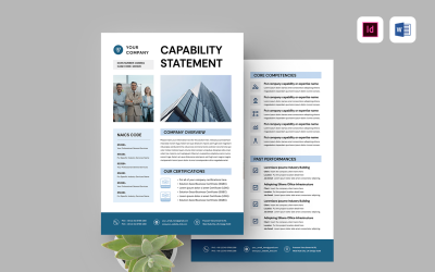 Capability Statement Word Template