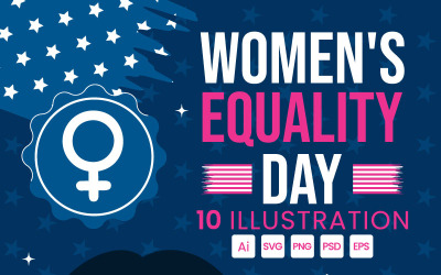 10 Women's Equality Day Illustration