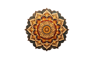 Mandala clipart with png background