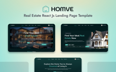 Homve - Real Estate Booking React Template