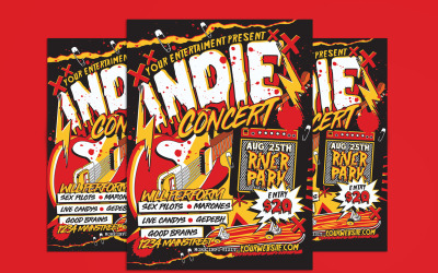 Indie Music Concert Flyer