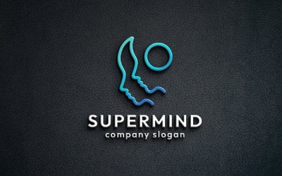 Super Mind System Logo Template