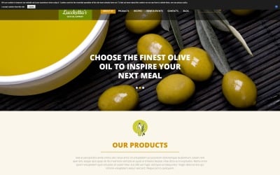 Food &amp; Drink Responsive Joomla Template