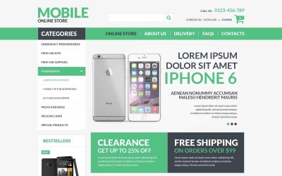 Mobile Electronics VirtueMart sablon 52588