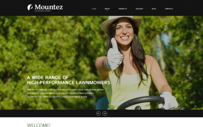 Modello Joomla Responsive #52589 "Lawn Styling"