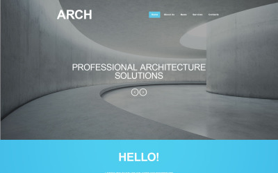 Plantilla Muse #52533 para Sitio de Arquitectura