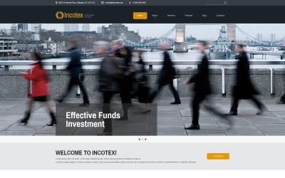 Responsivt Incotex - Investment Company Clean Joomla-mall #52577