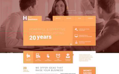 Tema de WordPress de Smart Business Solutions