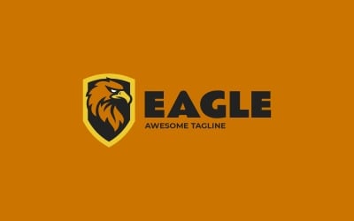 Eagle Mascot Logo Design 012