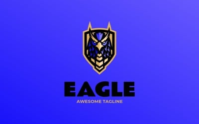 Eagle Mascot Logo Design 674