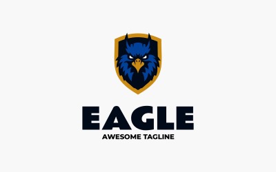 Eagle Mascot Logo Design 874