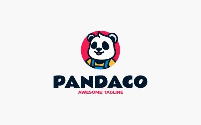 Panda - Friendly Panda Mascot Design