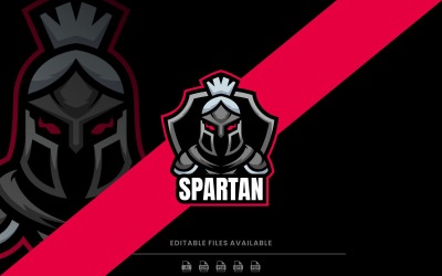 Spartan Maskot Logo Tasarımı