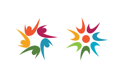 Diseño de logotipo para red social y de adopción de grupos de cuidado humano vv.127