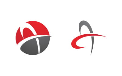 A Letter Business Concept design LogoTemplate v.104