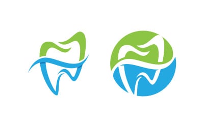 Dental Medical Care Logo icon vector design template vv.102