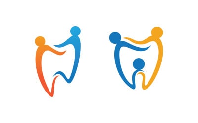 Dental Medical Care Logo icon vector design template vv.97