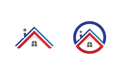 House Property concept icon logo template v.118
