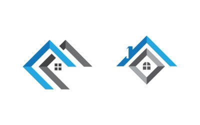 House Property concept icon logo template v.134