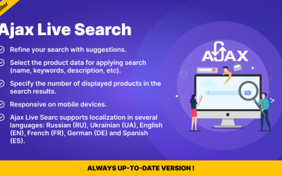 Ajax Live Search für PrestaShop