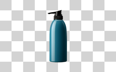 Blauw spuitfles png-ontwerp