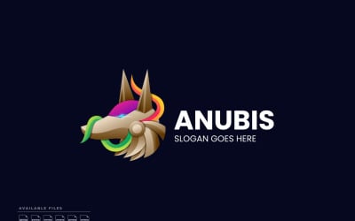 Anubis Gradient Color Logo