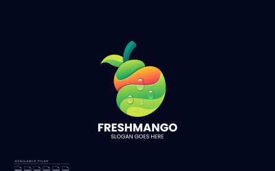 Mango-Farbverlaufslogo