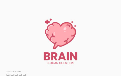 Brain Logo Template Vector Design
