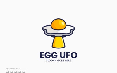 蛋形Ufo标志模板矢量设计
