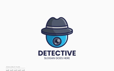Detective Cam Logo Template Vector Design