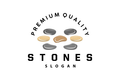 Stone Logo Premium Elegant Design V12