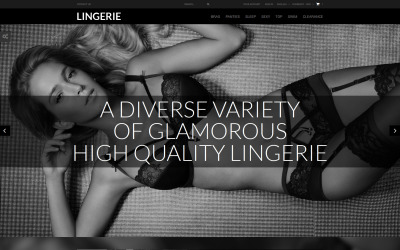 Elegant Lingerie PrestaShop Teması