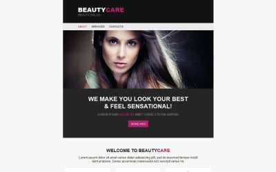 Modello Newsletter - Salone di bellezza