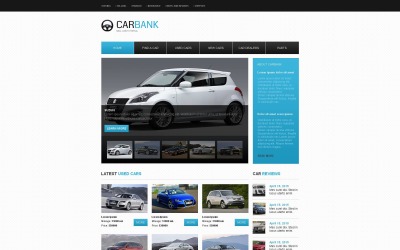 Prémium Autókereskedői Moto CMS HTML sablon 52608