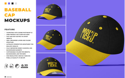 Baseball Cap Mockup Design 477