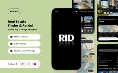 RID – Šablona návrhu aplikace pro vyhledávání nemovitostí